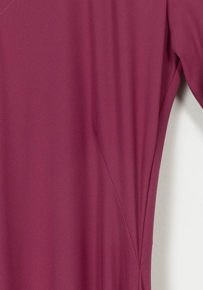 Robe Midi Rose - Taille L/40 de la marque Indies | PARAD108182 - Vendu par Paradigme - Image 3
