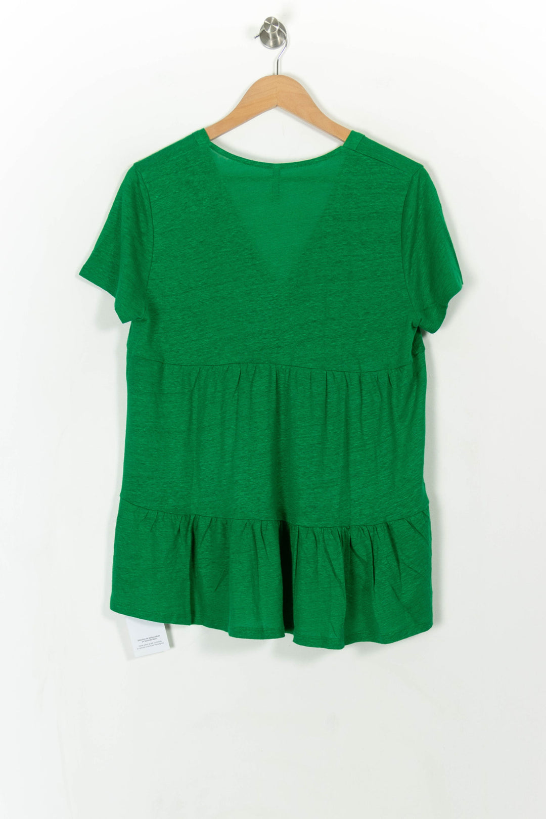 Blouse Verte - Taille M/38 de la marque Indies | PARAD108184 - Vendu par Paradigme - Image 4