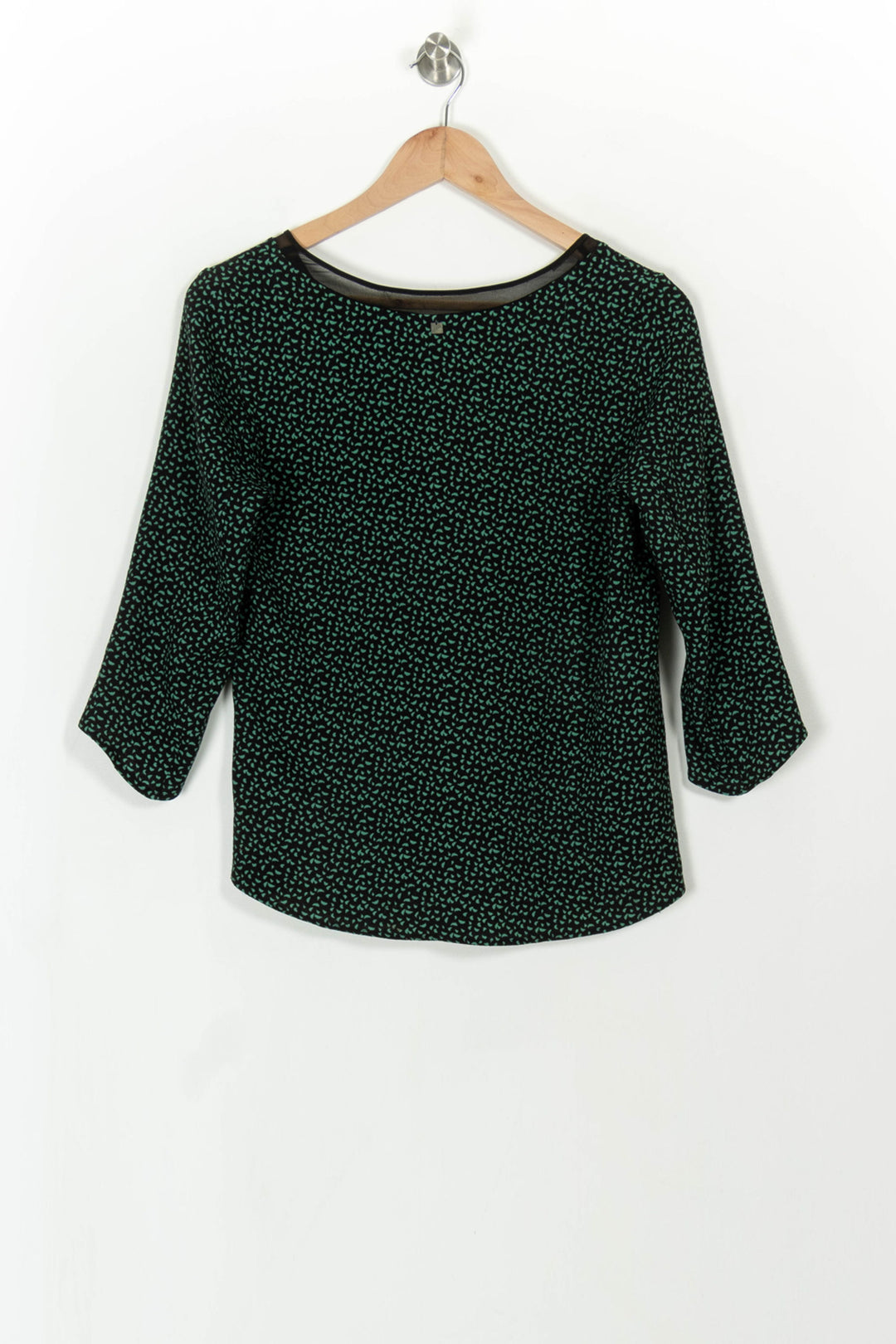 Blouse Noire et Verte - Taille S/36 de la marque I.Code | PARAD108187 - Vendu par Paradigme - Image 4