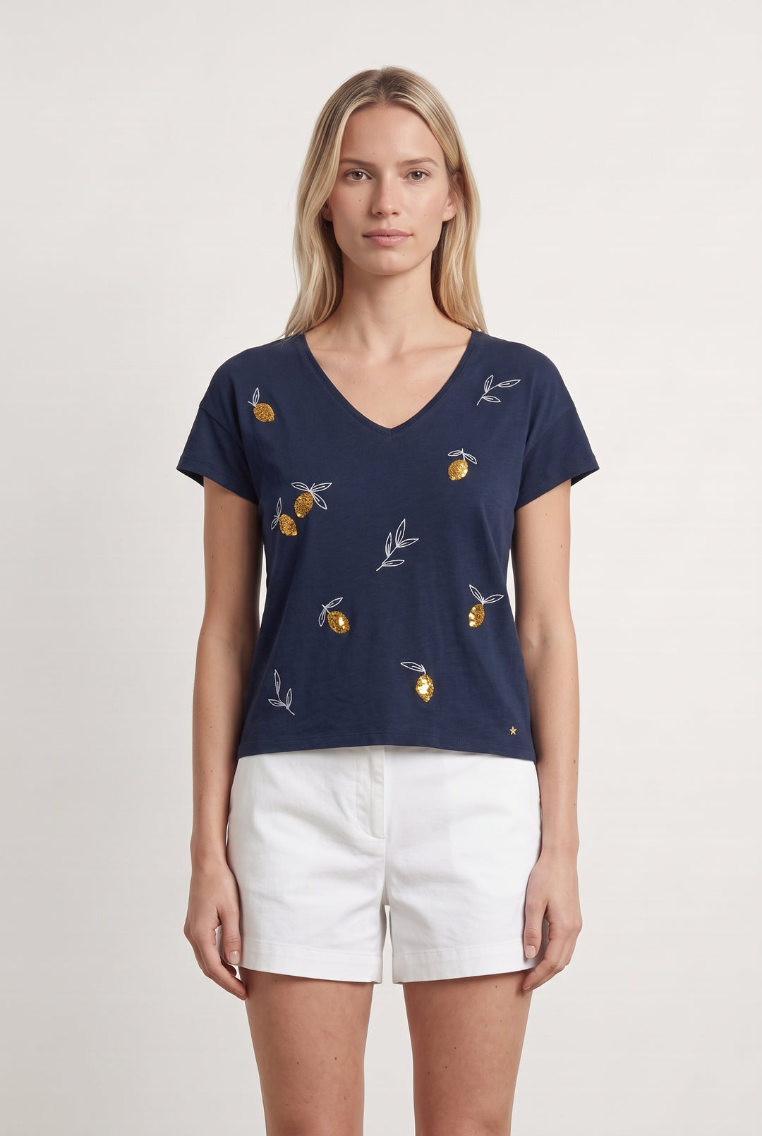 Tee-shirt Bleu - Taille S/36 de la marque Des petits hauts | PARAD108188 - Vendu par Paradigme - Image 1