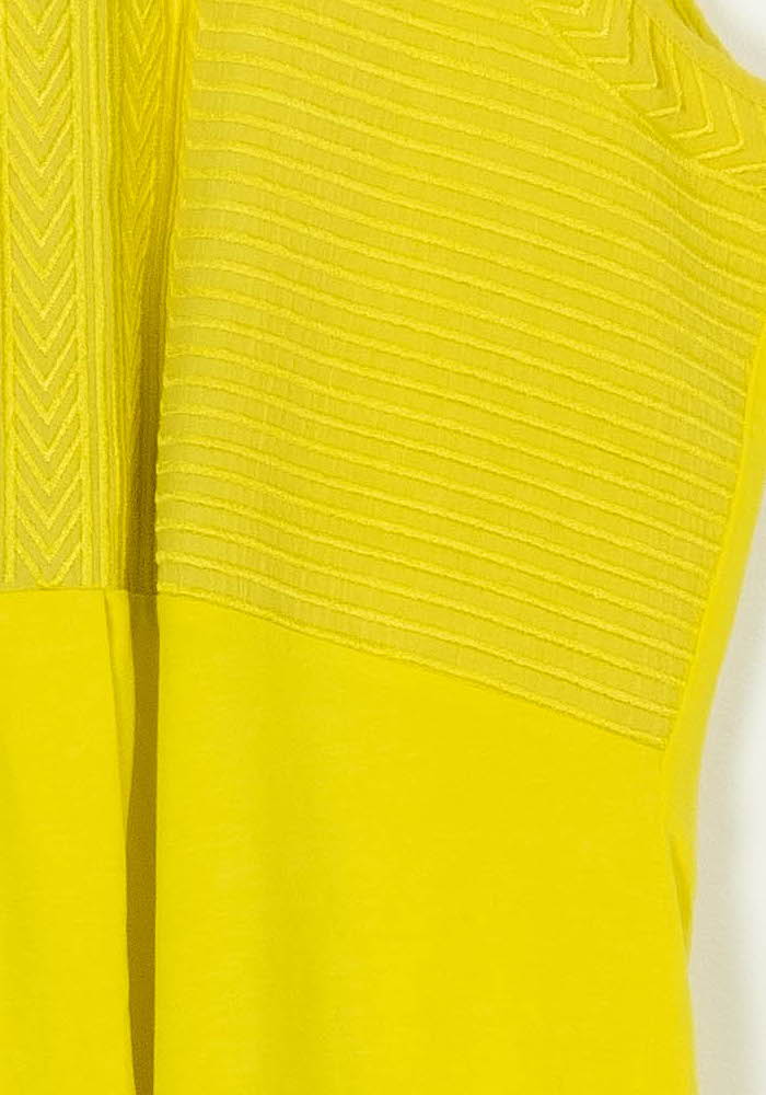 Débardeur Jaune - Taille L/40 de la marque Weekend Max Mara | PARAD108189 - Vendu par Paradigme - Image 3