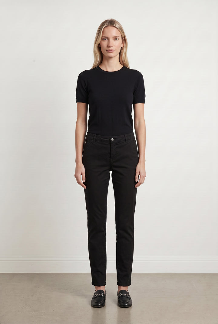 Pantalon Noir - Taille M/38 de la marque One Step | PARAD108190 - Vendu par Paradigme - Image 1