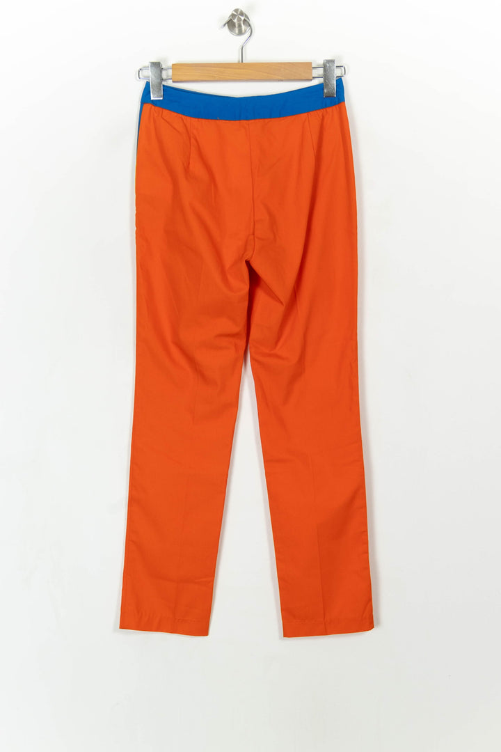 Pantalon Orange et Bleu - Taille XS/34 de la marque Galeries Lafayette | PARAD108192 - Vendu par Paradigme - Image 4
