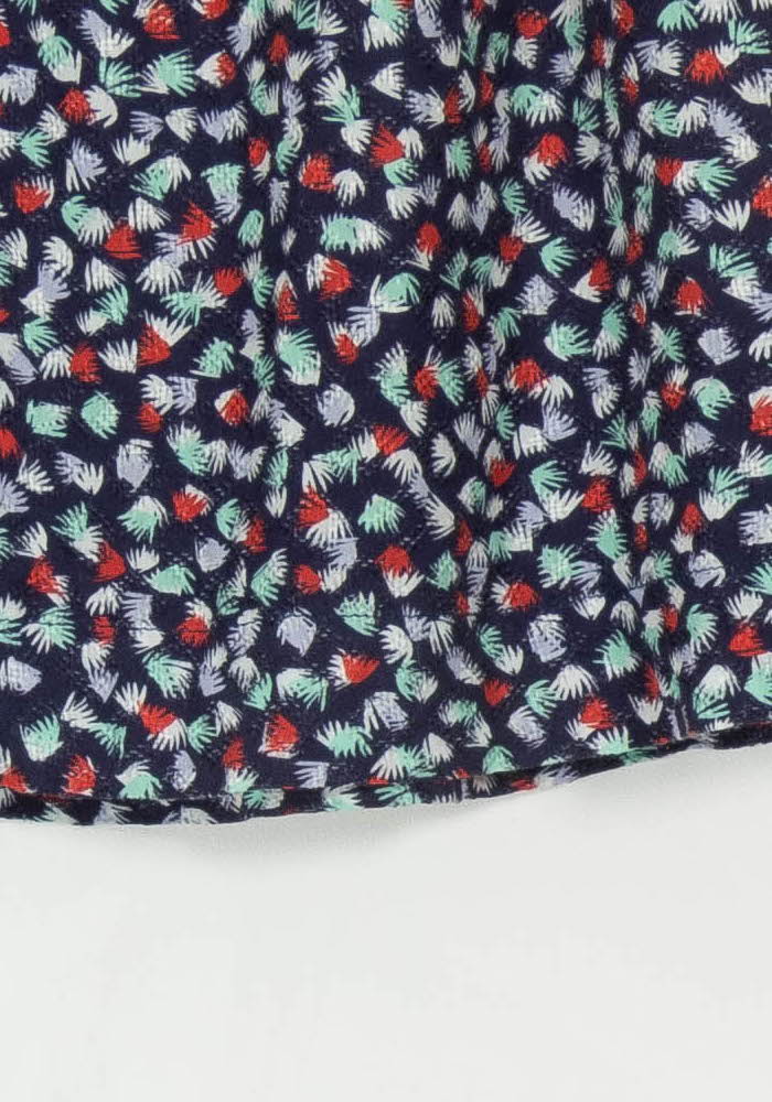 Jupe Bleue et Rouge - Taille S/36 de la marque Ekyog | PARAD108195 - Vendu par Paradigme - Image 3