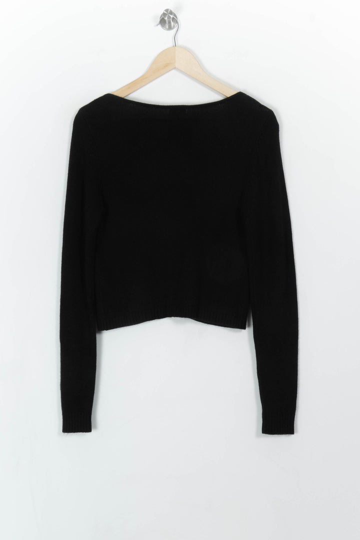 Cardigan Noir - Taille S/36 de la marque Maison 123 | PARAD108197 - Vendu par Paradigme - Image 4