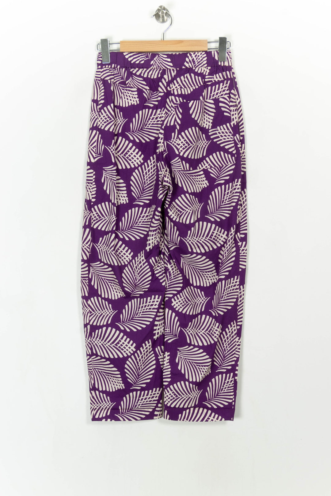 Pantalon Violet et Blanc - Taille XS/34 de la marque Chloé Stora | PARAD108200 - Vendu par Paradigme - Image 4