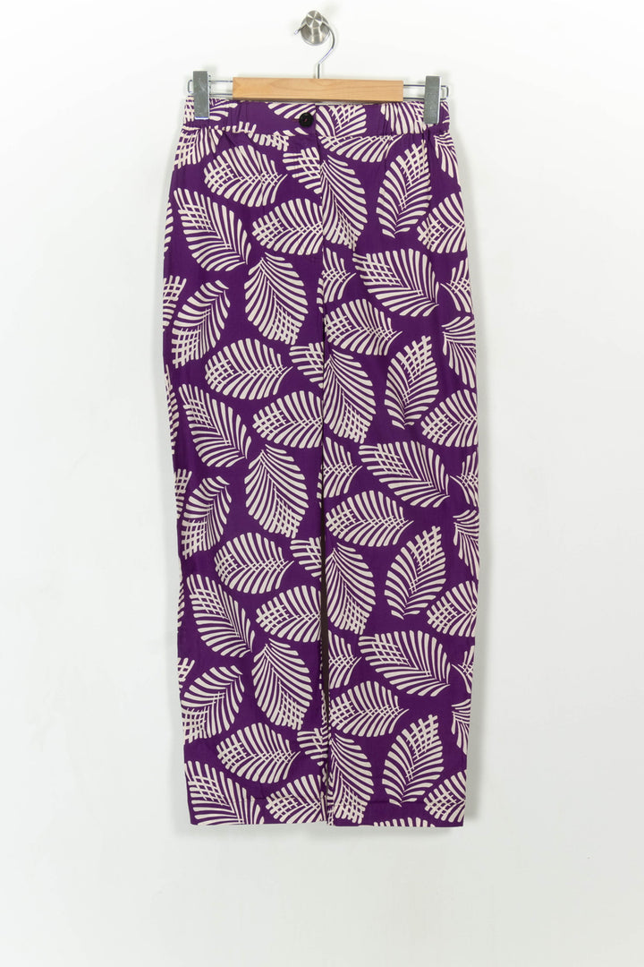 Pantalon Violet et Blanc - Taille XS/34 de la marque Chloé Stora | PARAD108200 - Vendu par Paradigme - Image 2