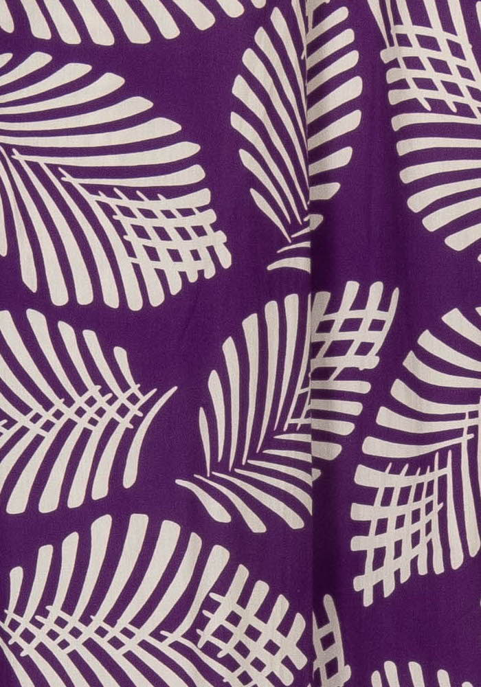 Pantalon Violet et Blanc - Taille XL/42 de la marque Chloé Stora | PARAD108204 - Vendu par Paradigme - Image 3