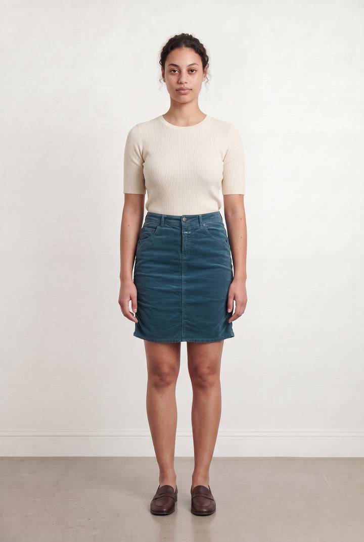 Jupe Courte Bleue - Taille L/40 de la marque Closed | PARAD108213 - Vendu par Paradigme - Image 1