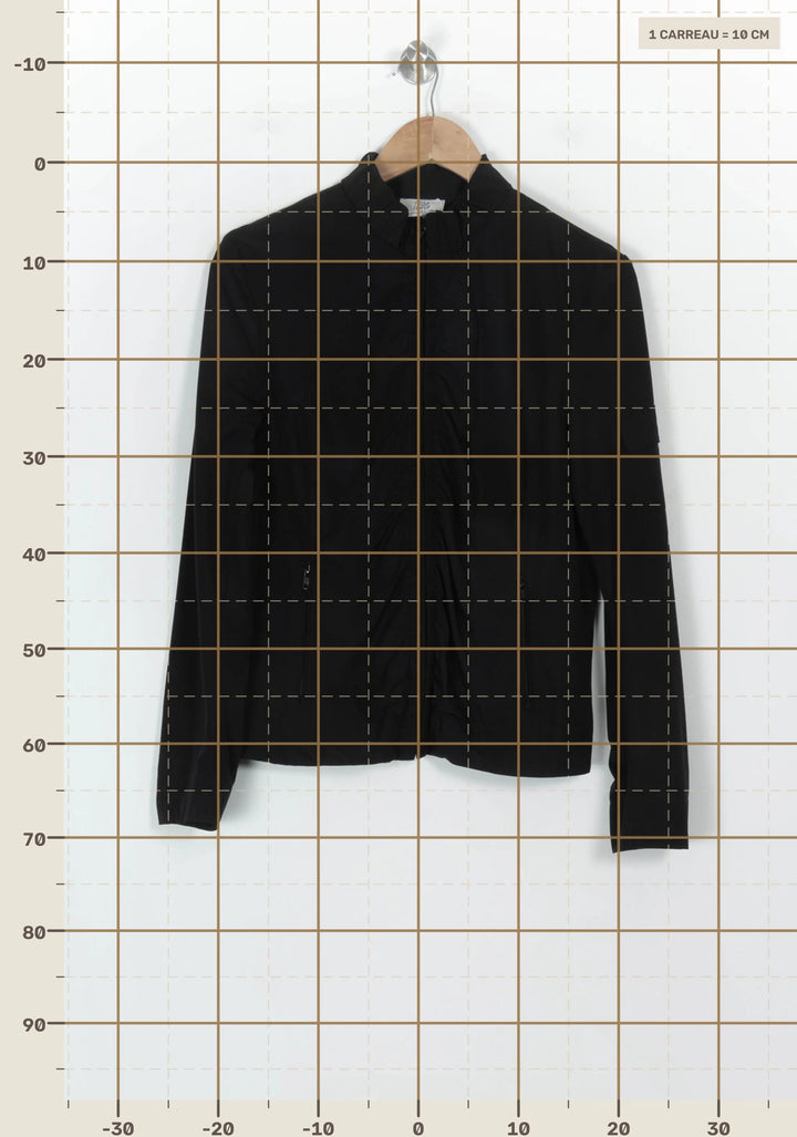 Veste Noire - Taille XL/42 de la marque Gerard Darel | PARAD108214 - Vendu par Paradigme - Image 4