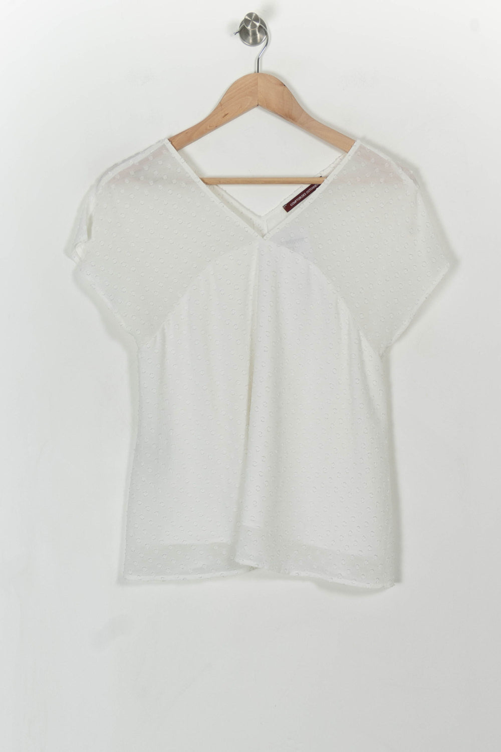 Blouse Blanche - Taille M/38 de la marque Comptoir des Cotonniers | PARAD108216 - Vendu par Paradigme - Image 2
