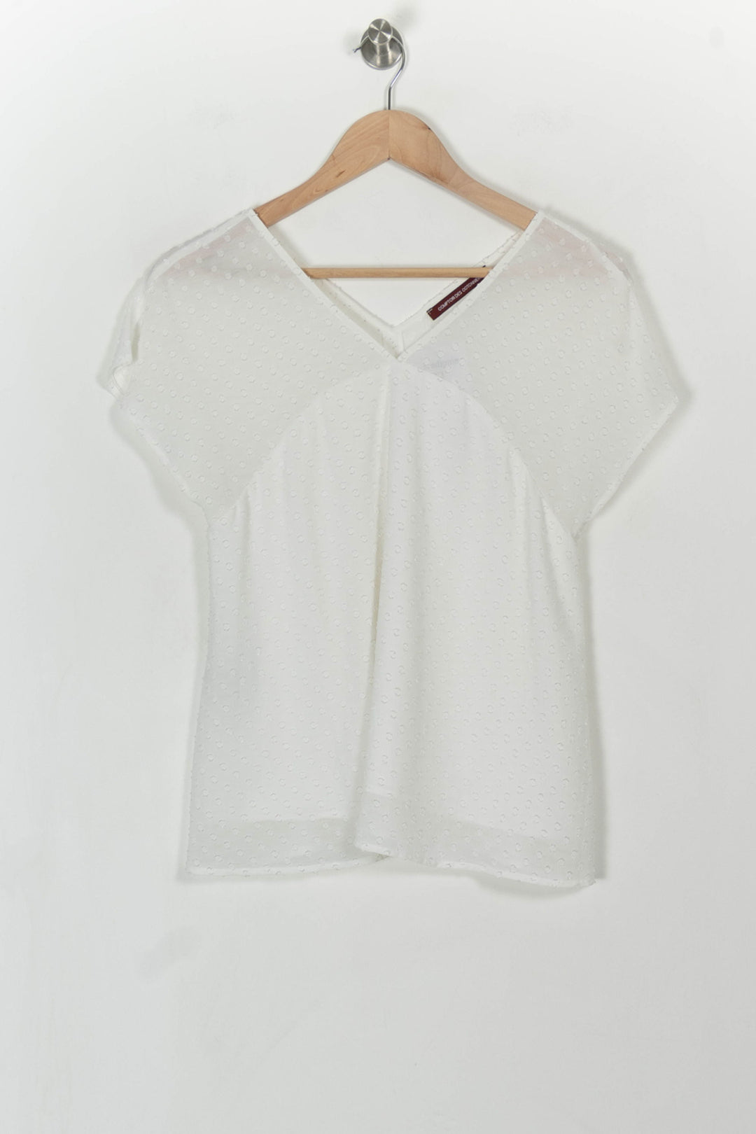 Blouse Blanche - Taille M/38 de la marque Comptoir des Cotonniers | PARAD108216 - Vendu par Paradigme - Image 2