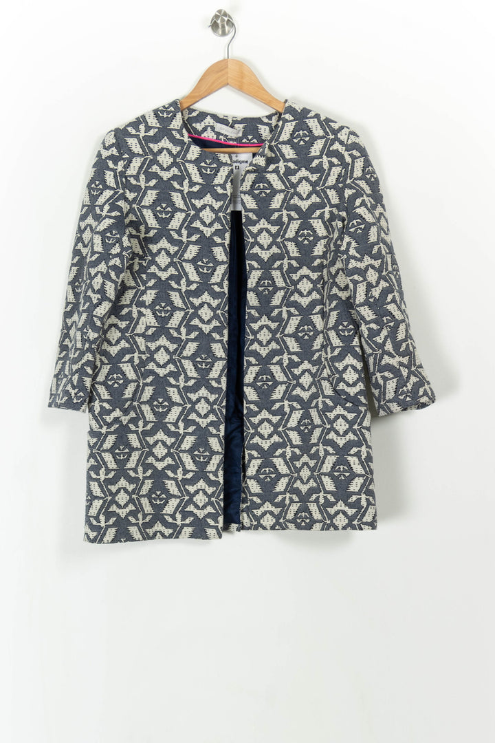 Manteau Bleu et Blanc - Taille S/36 de la marque Opullence | PARAD108217 - Vendu par Paradigme - Image 2