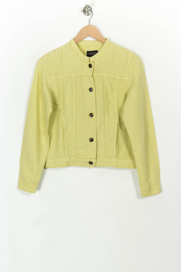 Veste Verte - Taille S/36 de la marque Caroll | PARAD108222 - Vendu par Paradigme - Image 2