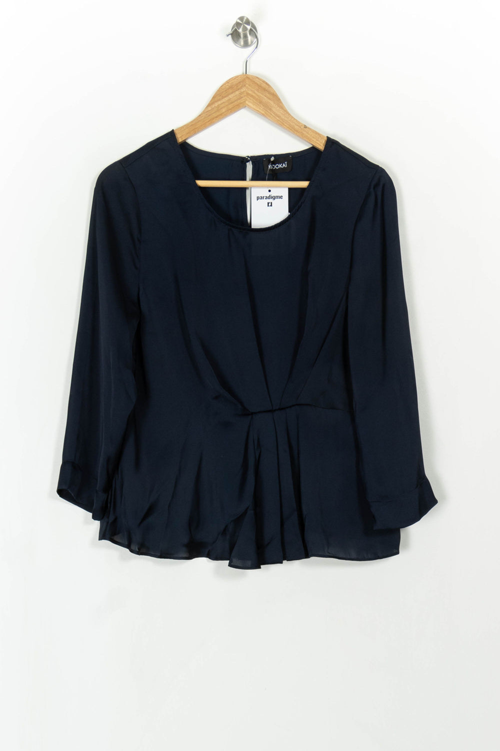 Blouse Bleue - Taille L/40 de la marque Kookai | PARAD108227 - Vendu par Paradigme - Image 2