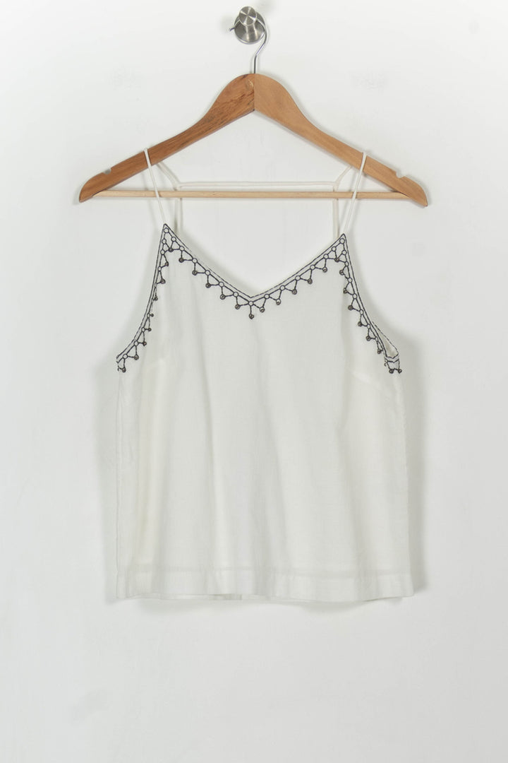 Débardeur Blanc et Noir - Taille L/40 de la marque Suncoo | PARAD108231 - Vendu par Paradigme - Image 2