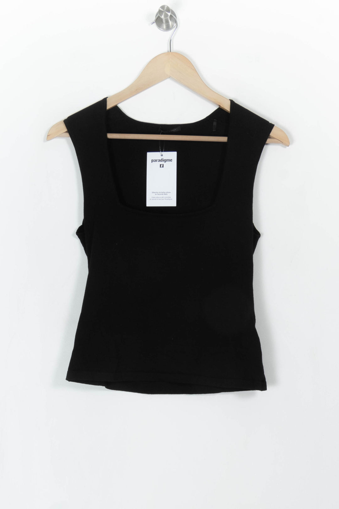 Débardeur Noir - Taille L/40 de la marque IKKS | PARAD108236 - Vendu par Paradigme - Image 2