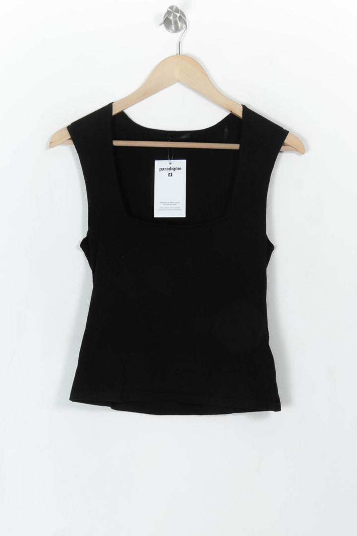 Débardeur Noir - Taille L/40 de la marque IKKS | PARAD108236 - Vendu par Paradigme - Image 2
