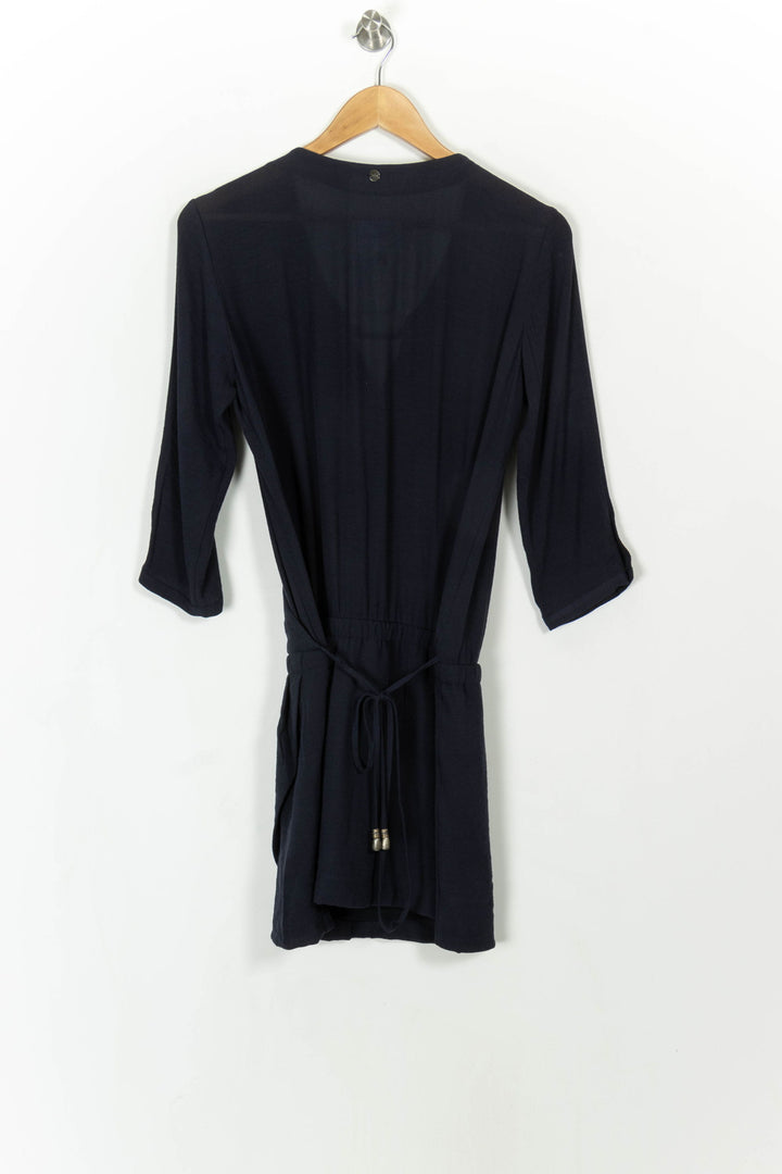 Robe Cache-Cœur Bleue - Taille S/36 de la marque IKKS | PARAD108237 - Vendu par Paradigme - Image 4