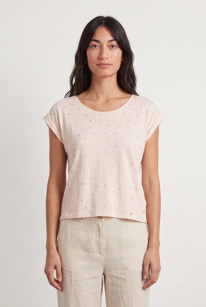 Tee-shirt Rose - Taille S/36 de la marque Des petits hauts | PARAD108239 - Vendu par Paradigme - Image 1