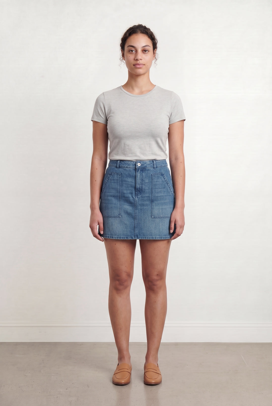 Jupe en Jean Bleue - Taille L/40 de la marque Galeries Lafayette | PARAD108240 - Vendu par Paradigme - Image 1