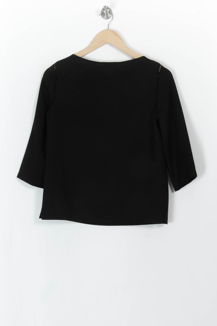 Blouse Noire - Taille XS/34 de la marque ba&amp;sh | PARAD108246 - Vendu par Paradigme - Image 4