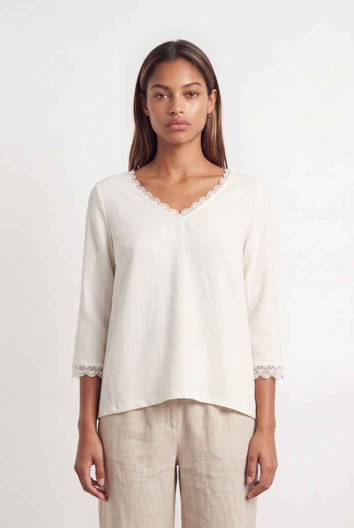 Chemisier Beige - Taille XS/34 de la marque Sézane | PARAD108248 - Vendu par Paradigme - Image 1