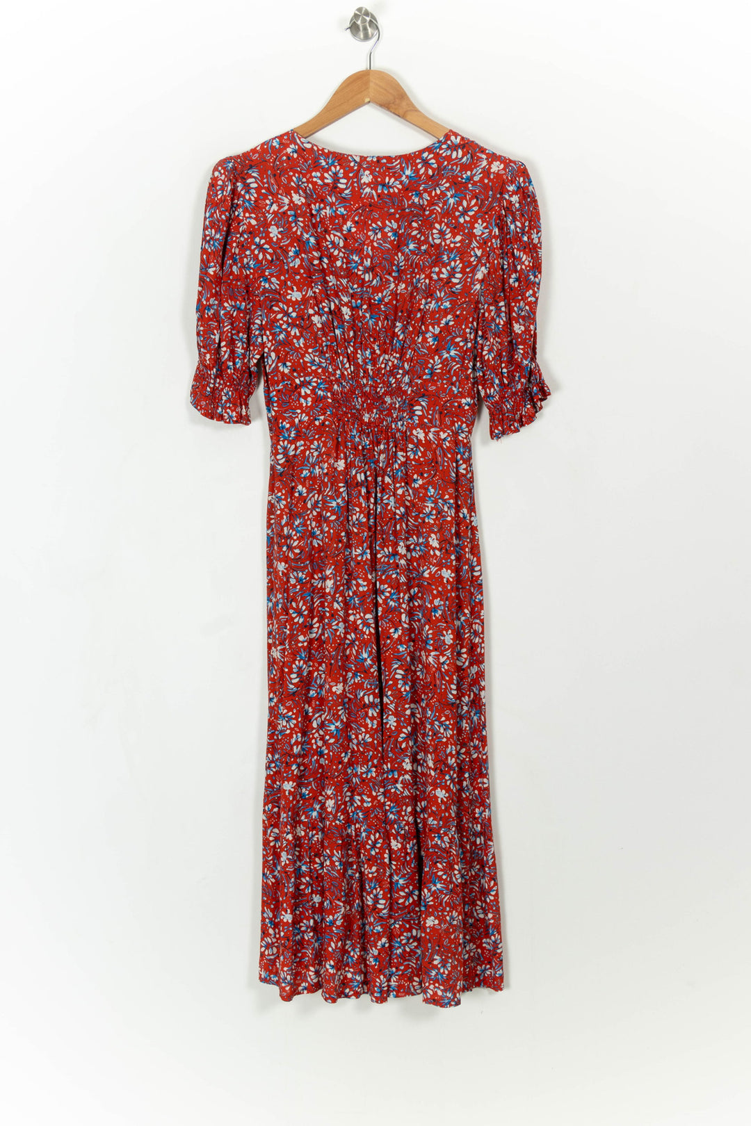 Robe Longue Rouge et Blanche - Taille XS/34 de la marque Opullence | PARAD108249 - Vendu par Paradigme - Image 4