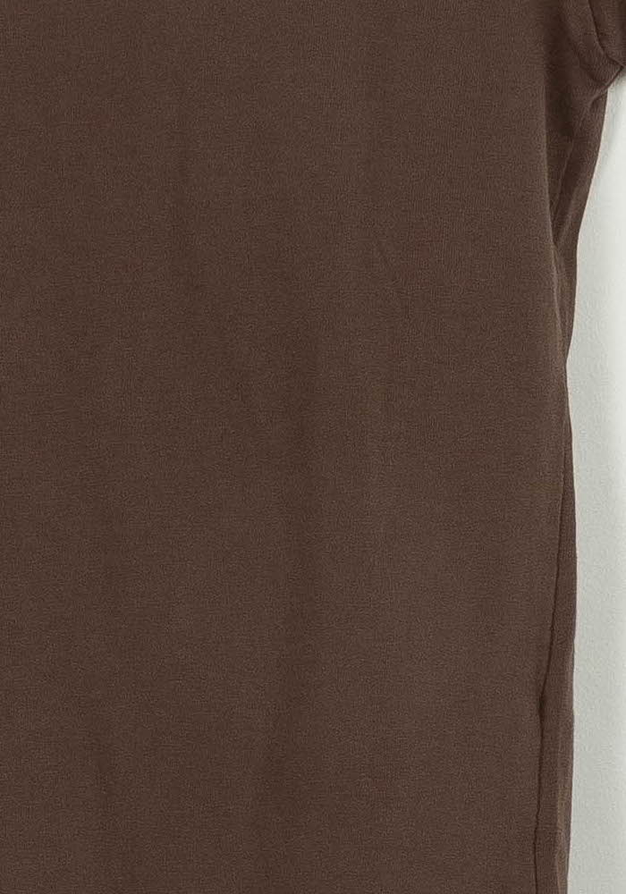 Tee-shirt Manches Courtes Marron - Taille S/36 de la marque Grace & Mila | PARAD108250 - Vendu par Paradigme - Image 3