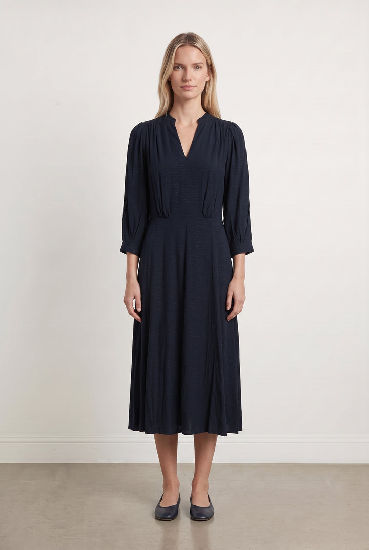 Robe Longue Bleue - Taille S/36 de la marque Tara Jarmon | PARAD108255 - Vendu par Paradigme - Image 1