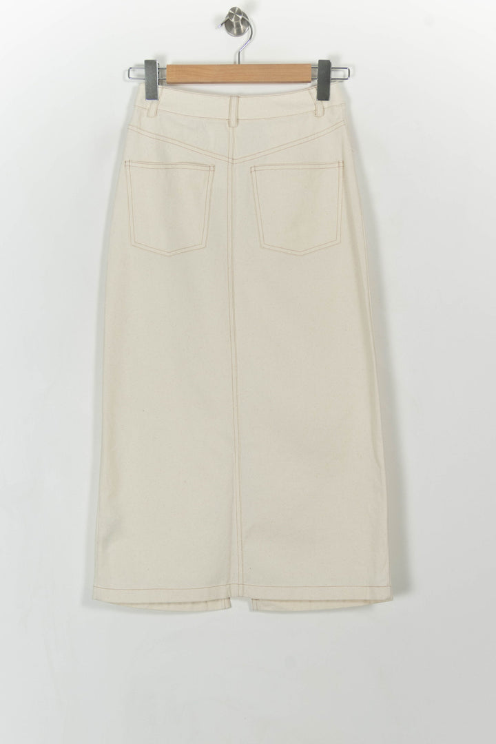 Jupe Longue Beige - Taille XS/34 de la marque Des petits hauts | PARAD108256 - Vendu par Paradigme - Image 4