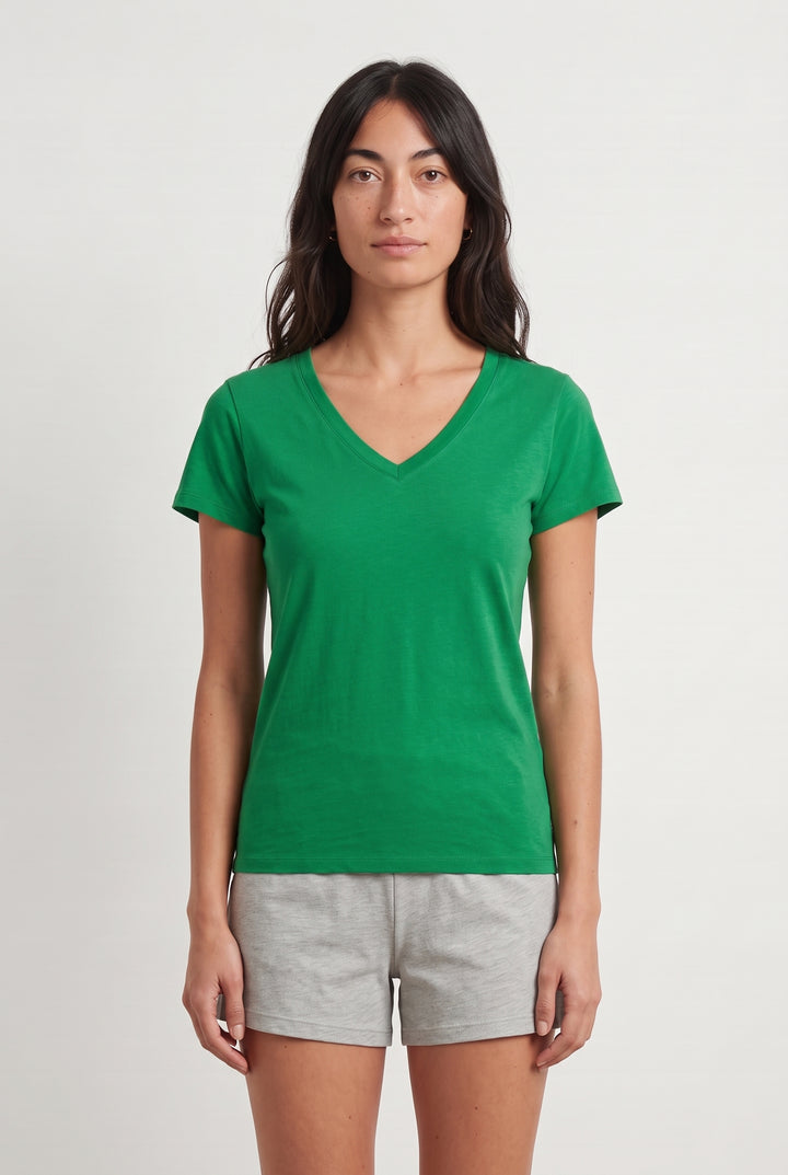 Tee-shirt Vert - Taille XS/34 de la marque From Future | PARAD108263 - Vendu par Paradigme - Image 1
