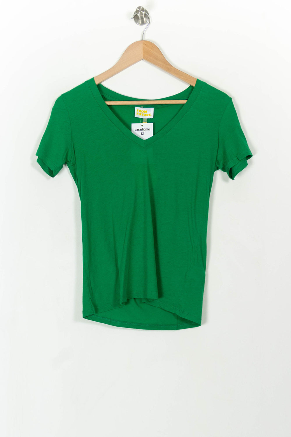 Tee-shirt Vert - Taille XS/34 de la marque From Future | PARAD108263 - Vendu par Paradigme - Image 2