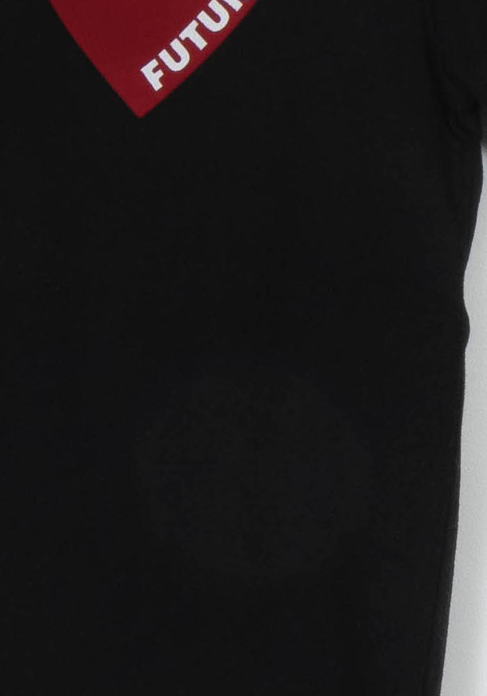 Tee-shirt Noir et Rouge - Taille XS/34 de la marque From Future | PARAD108264 - Vendu par Paradigme - Image 3