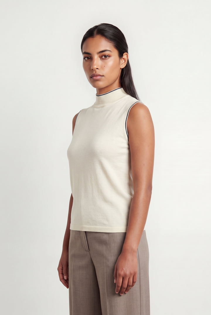 Débardeur Beige - Taille L/40 de la marque Rodier | PARAD108267 - Vendu par Paradigme - Image 1