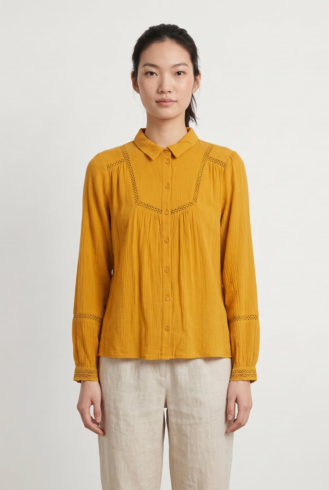 Blouse Orange - Taille S/36 de la marque One Step | PARAD108268 - Vendu par Paradigme - Image 1