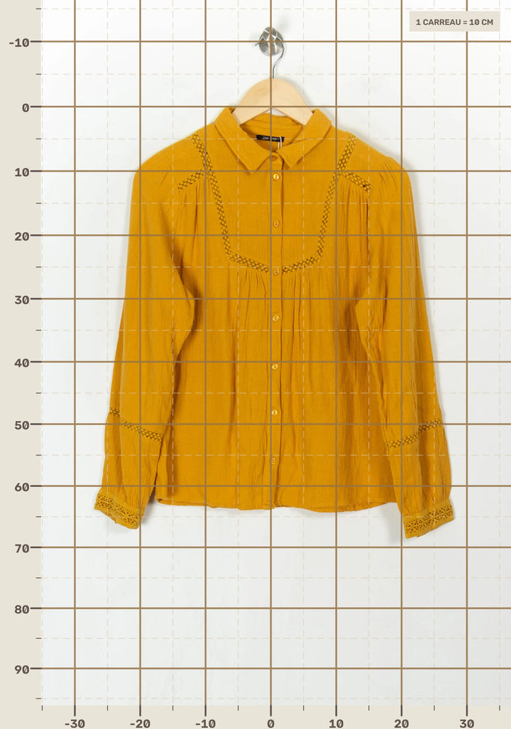 Blouse Orange - Taille S/36 de la marque One Step | PARAD108268 - Vendu par Paradigme - Image 4