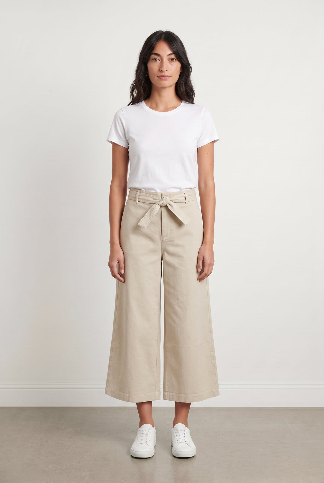 Pantalon Large Beige - Taille M/38 de la marque La Fée Maraboutée | PARAD108276 - Vendu par Paradigme - Image 1