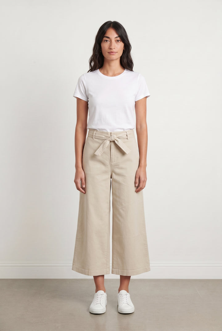 Pantalon Large Beige - Taille M/38 de la marque La Fée Maraboutée | PARAD108276 - Vendu par Paradigme - Image 1