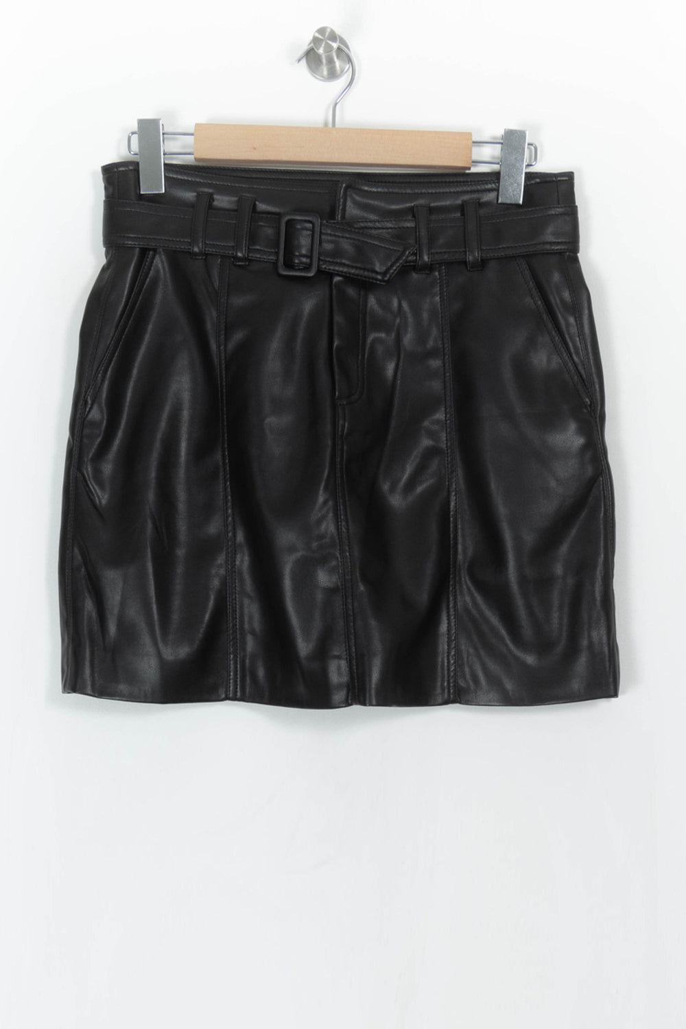 Jupe Courte Noire - Taille L/40 de la marque La Fée Maraboutée | PARAD108280 - Vendu par Paradigme - Image 2