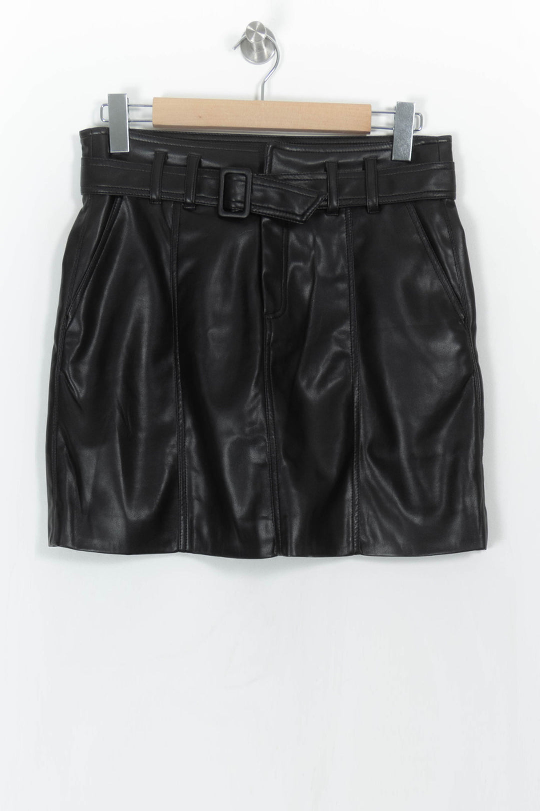 Jupe Courte Noire - Taille L/40 de la marque La Fée Maraboutée | PARAD108280 - Vendu par Paradigme - Image 2
