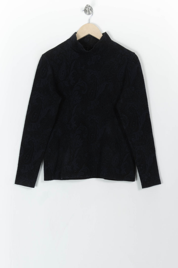 Sous-pull Bleu - Taille S/36 de la marque La Fée Maraboutée | PARAD108282 - Vendu par Paradigme - Image 2