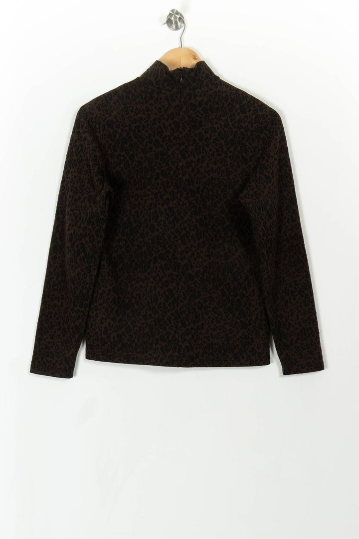 Veste Marron - Taille M/38 de la marque La Fée Maraboutée | PARAD108283 - Vendu par Paradigme - Image 4
