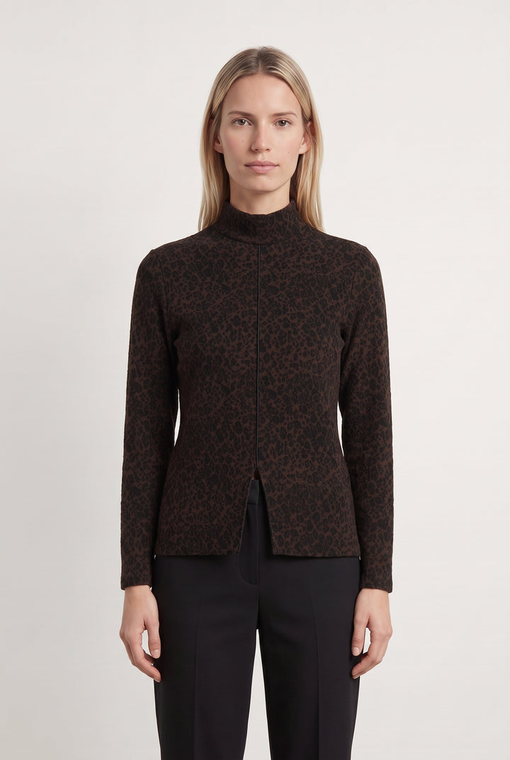 Veste Marron - Taille M/38 de la marque La Fée Maraboutée | PARAD108283 - Vendu par Paradigme - Image 1