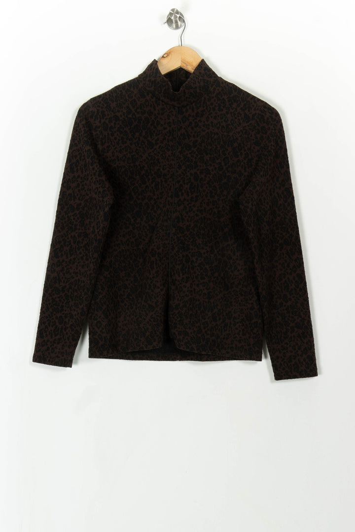 Veste Marron - Taille M/38 de la marque La Fée Maraboutée | PARAD108283 - Vendu par Paradigme - Image 2