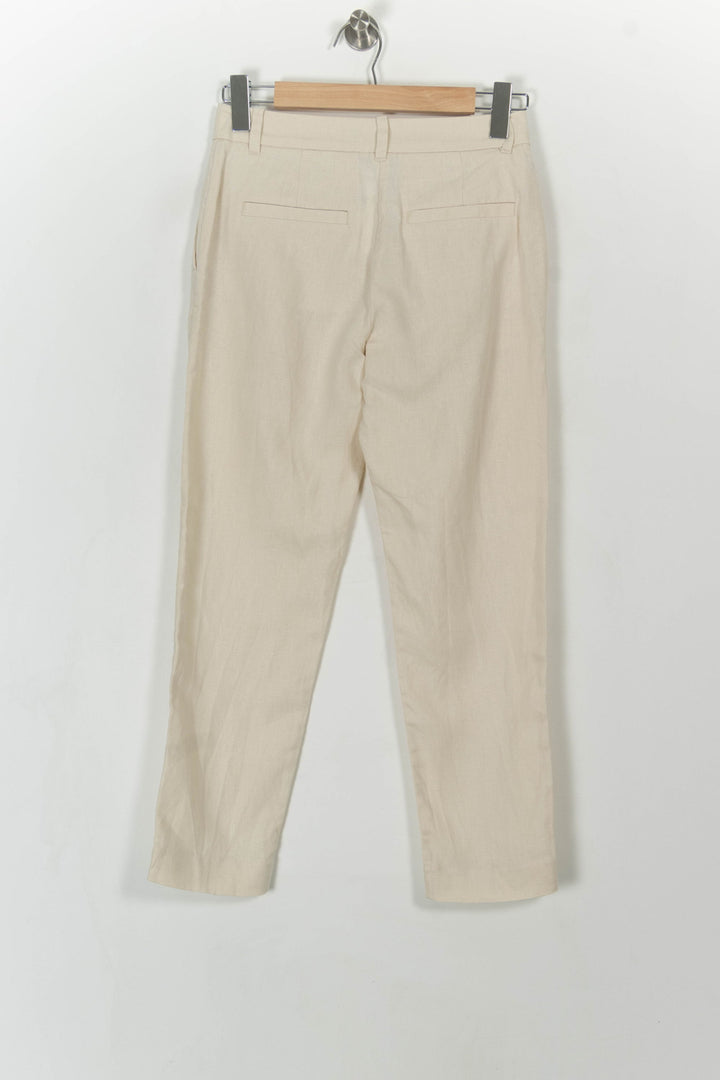 Pantalon Beige - Taille XS/34 de la marque Comptoir des Cotonniers | PARAD108286 - Vendu par Paradigme - Image 4