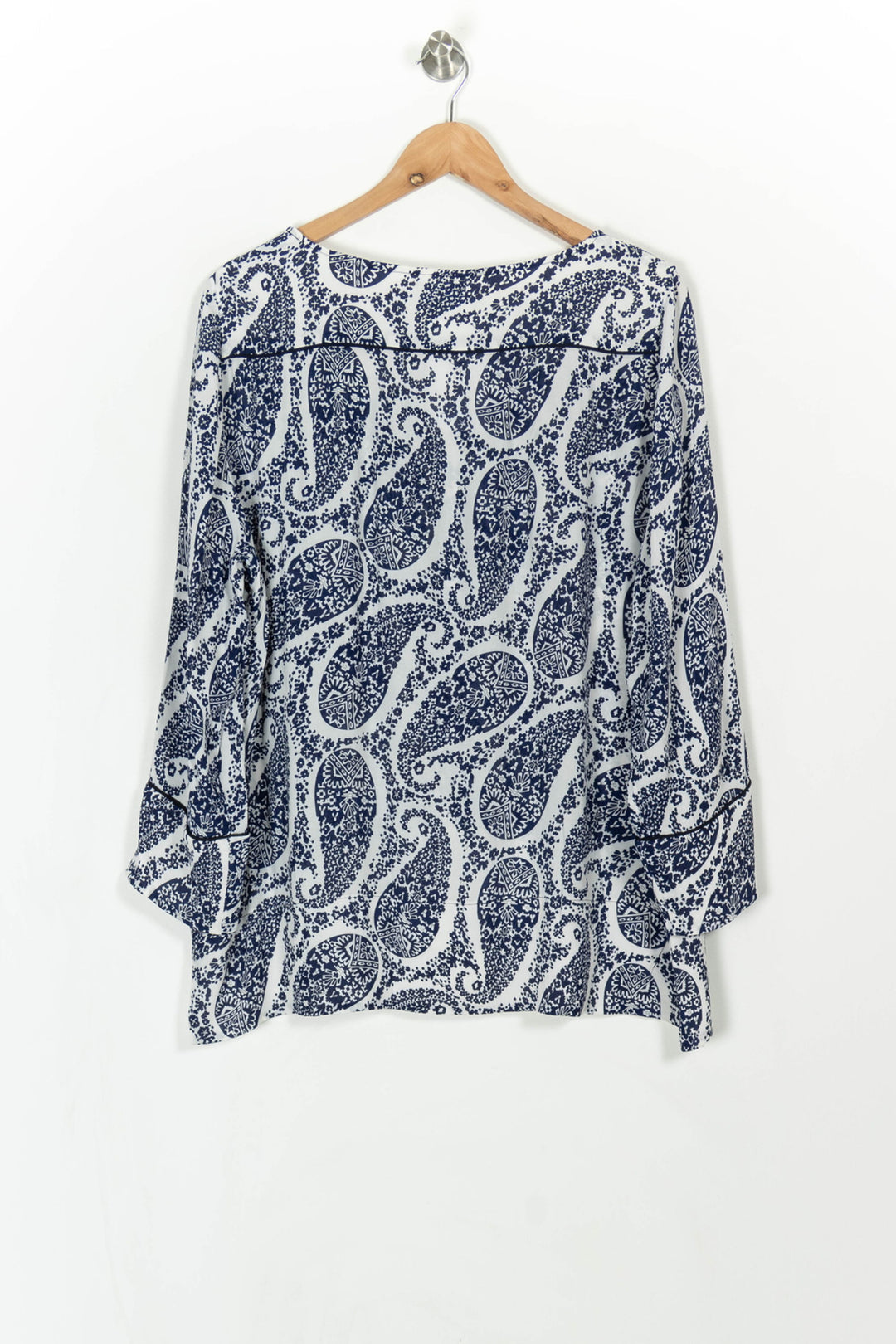 Blouse Bleu et Blanche - Taille XXXL/46 de la marque Indies | PARAD108294 - Vendu par Paradigme - Image 4