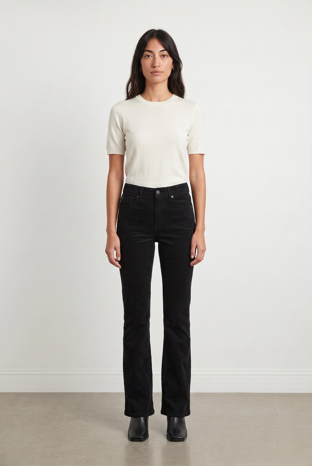 Pantalon Évasé Noir - Taille S/36 de la marque Bérénice | PARAD108299 - Vendu par Paradigme - Image 1