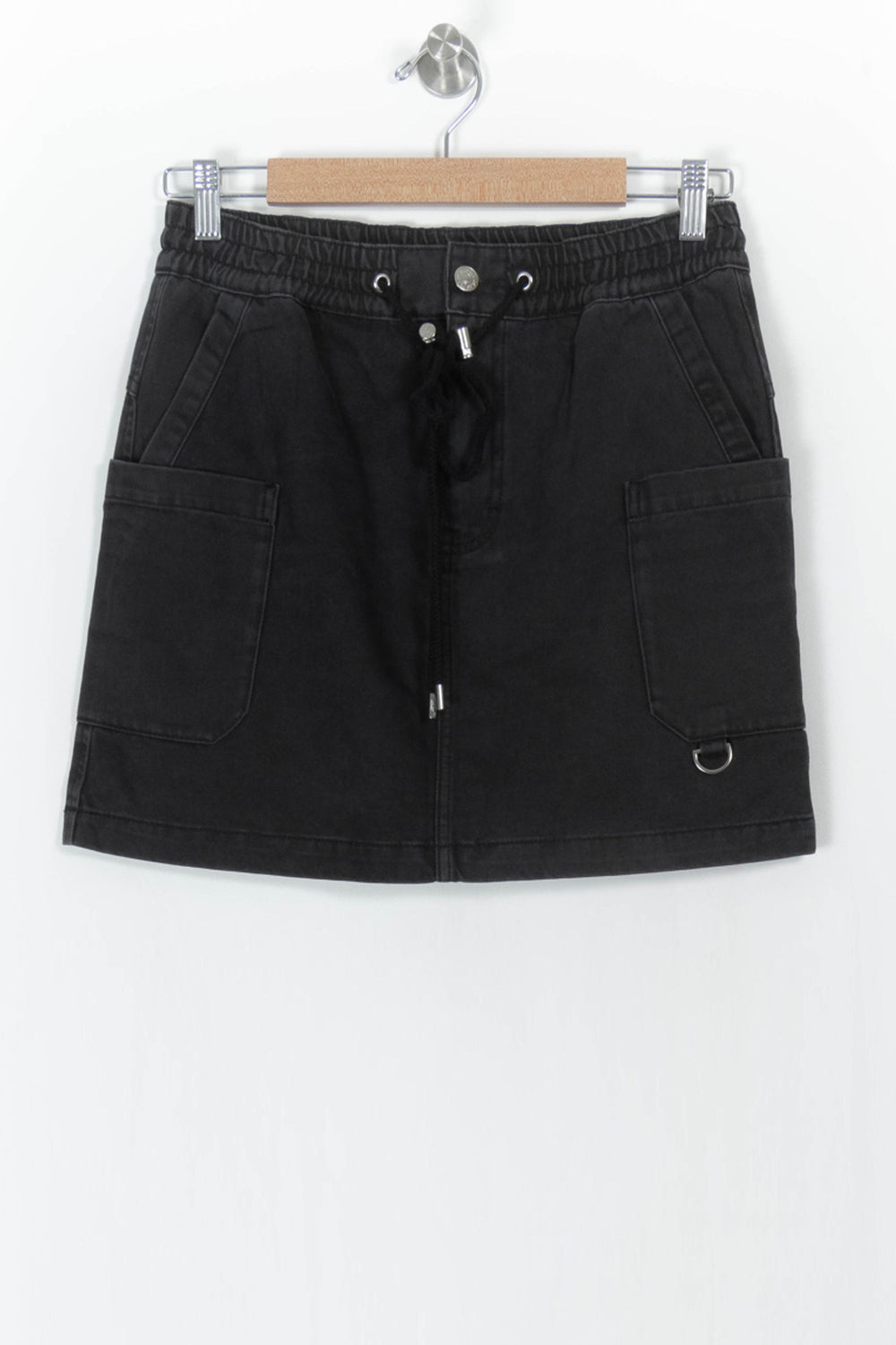 Jupe Courte Noire - Taille M/38 de la marque The Kooples | PARAD108300 - Vendu par Paradigme - Image 2