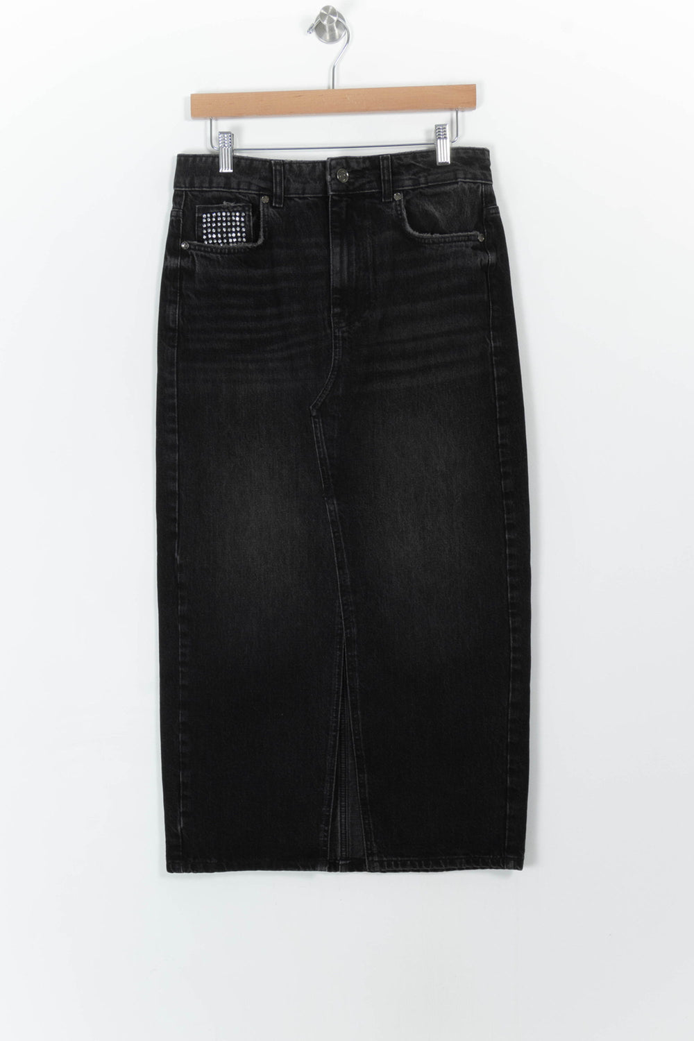 Jupe Longue Noire - Taille L/40 de la marque Liu Jo | PARAD108308 - Vendu par Paradigme - Image 2
